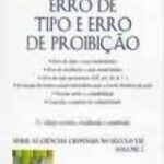خرید و دانلود نسخه کامل کتاب Erro de Tipo e Erro de Proibição