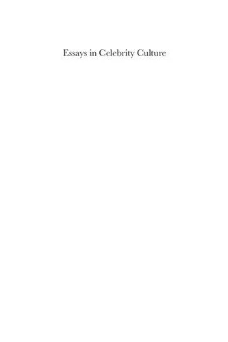 خرید و دانلود نسخه کامل کتاب Essays in Celebrity Culture: Stars and Styles_68e5ba3ce407b.jpeg خرید و دانلود نسخه کامل کتاب Essays in Celebrity Culture: Stars and Styles