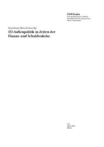 خرید و دانلود نسخه کامل کتاب EU-Außenpolitik in Zeiten der Finanz- und Schuldenkrise