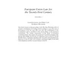 خرید و دانلود نسخه کامل کتاب European Union Law For The Twenty-first Century: Rethinking The New Legal Order