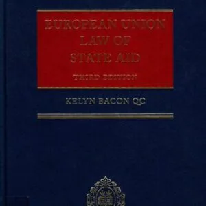 خرید و دانلود نسخه کامل کتاب European Union Law of State Aid
