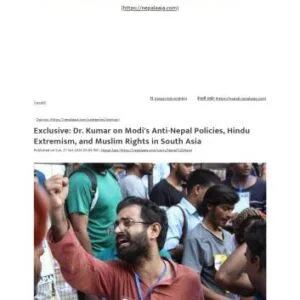 خرید و دانلود نسخه کامل کتاب Exclusive: Dr. Abhay Kumar on Modi’s Anti-Nepal Policies, Hindu Extremism, and Muslim Rights in South Asia
