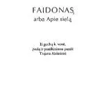 خرید و دانلود نسخه کامل کتاب Faidonas, arba Apie sielą