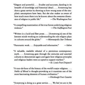 خرید و دانلود نسخه کامل کتاب Fields of Blood: Religion and the History of Violence