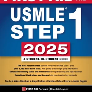خرید و دانلود نسخه کامل کتاب 
First Aid for the USMLE Step 1 2025