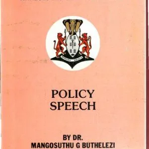 خرید و دانلود نسخه کامل کتاب First Session of the Fifth KwaZulu Legislative Assembly. Policy Speech