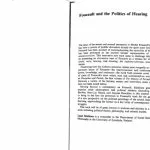 خرید و دانلود نسخه کامل کتاب Foucault and the politics of hearing
