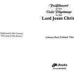 خرید و دانلود نسخه کامل کتاب Fulfillment of the Vedic Pilgrimage in the Lord Jesus Christ