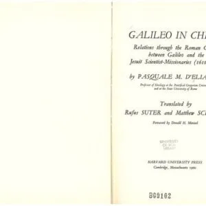 خرید و دانلود نسخه کامل کتاب Galileo in China