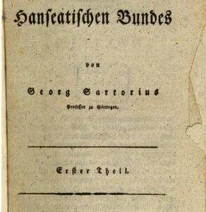 خرید و دانلود نسخه کامل کتاب Geschichte des Hanseatischen Bundes