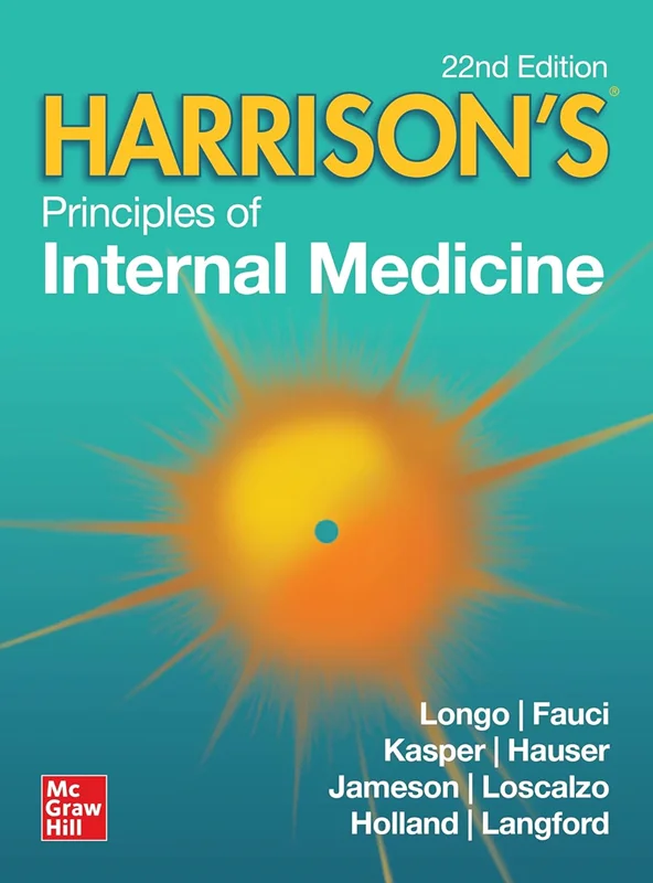 خرید و دانلود نسخه کامل کتاب
Harrison’s Principles of Internal Medicine, Twenty-Second Edition (Vol.1 & Vol.2) 22nd Edition_6a5e2a8e12c1f.webp خرید و دانلود نسخه کامل کتاب
Harrison's Principles of Internal Medicine, Twenty-Second Edition (Vol.1 & Vol.2) 22nd Edition - تصویر 1