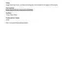 خرید و دانلود نسخه کامل کتاب Hegel and the Given: A Phenomenological Interpretation of Hegel’s Philosophy