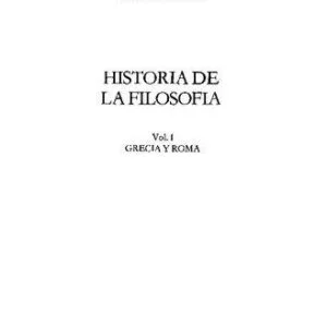 خرید و دانلود نسخه کامل کتاب Historia De La Filosofia