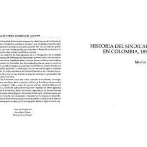 خرید و دانلود نسخه کامل کتاب Historia del sindicalismo en Colombia, 1850-2013