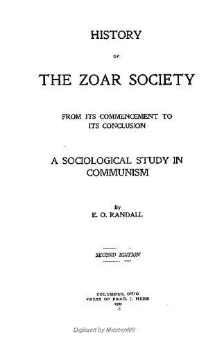 خرید و دانلود نسخه کامل کتاب History of the Zoar Society from its Commencement to its Conclusion; a sociological study in communism_68f8944a99eb1.jpeg خرید و دانلود نسخه کامل کتاب History of the Zoar Society from its Commencement to its Conclusion; a sociological study in communism