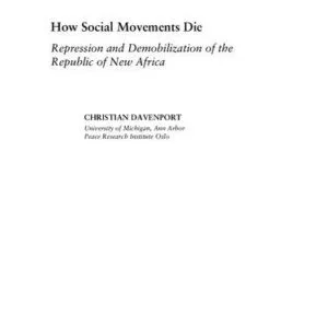 خرید و دانلود نسخه کامل کتاب How Social Movements Die: Repression and Demobilization of the Republic of New Africa
