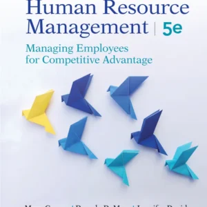 خرید و دانلود نسخه کامل کتاب 
Human Resource Management: Managing Employees for Competitive Advantage 5th Edition by Mary Gowan; Beverly J. DeMarr; Jannifer David