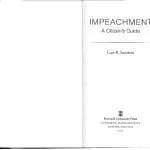 خرید و دانلود نسخه کامل کتاب Impeachment: A Citizen’s Guide