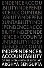 خرید و دانلود نسخه کامل کتاب Independence and Accountability of the Higher Indian Judiciary