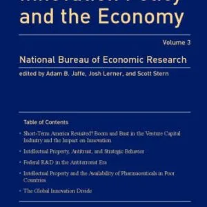 خرید و دانلود نسخه کامل کتاب Innovation Policy and the Economy, Volume 3 (NBER Innovation Policy and the Economy)