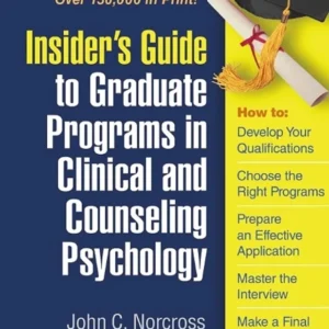 خرید و دانلود نسخه کامل کتاب 
Insider's Guide to Graduate Programs in Clinical and Counseling Psychology: 2024/2025 Edition سورنا بوک