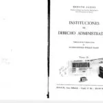 خرید و دانلود نسخه کامل کتاب Instituciones de Derecho Administrativo