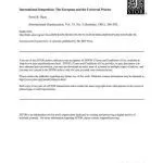 خرید و دانلود نسخه کامل کتاب International integration: the European and the universal process