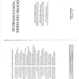 خرید و دانلود نسخه کامل کتاب Introducción Al Derecho Procesal