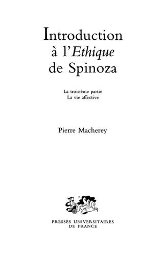 خرید و دانلود نسخه کامل کتاب Introduction à 1’Ethique de Spinoza La troisième partie La vie affective_68fb78bcc1f12.jpeg خرید و دانلود نسخه کامل کتاب Introduction à 1’Ethique de Spinoza La troisième partie La vie affective