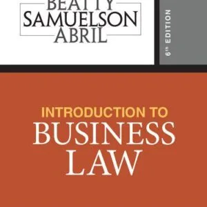 خرید و دانلود نسخه کامل کتاب Introduction to Business Law