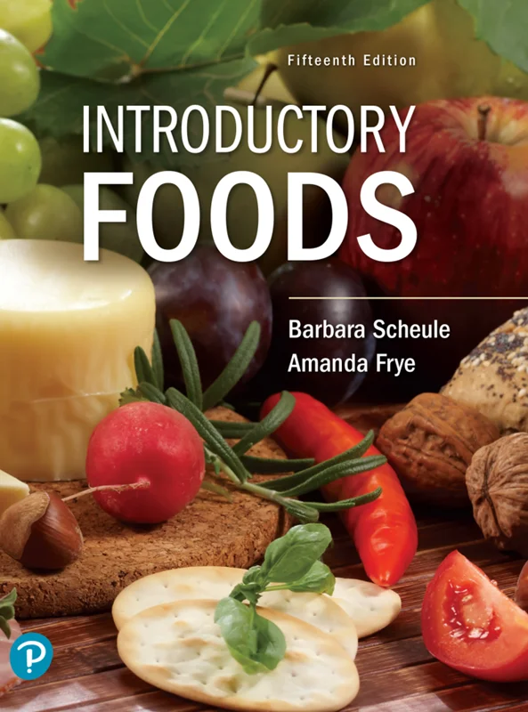خرید و دانلود نسخه کامل کتاب
Introductory Foods 15th Edition_6a5f98e55cf34.webp خرید و دانلود نسخه کامل کتاب
Introductory Foods 15th Edition - تصویر 1