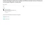 خرید و دانلود نسخه کامل کتاب Islamic Hindugenocidal Culture of Rape and Hindu Suicidal Culture of Tolerance in the Islamic Republic of India (IRI)