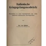 خرید و دانلود نسخه کامل کتاب Italienische Kriegsgefangenenbriefe. Materialien zu einer Charakteristik der volkstumlichen italienischen Korrespondenz