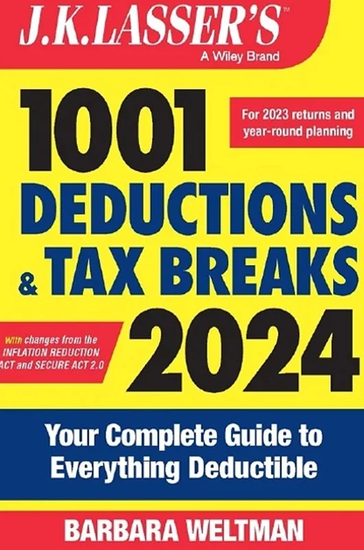خرید و دانلود نسخه کامل کتاب
J.K. Lasser’s 1001 Deductions and Tax Breaks 2024: Your Complete Guide to Everything Deductible_6a5d06b9c8367.webp خرید و دانلود نسخه کامل کتاب
J.K. Lasser's 1001 Deductions and Tax Breaks 2024: Your Complete Guide to Everything Deductible سورنا بوک - تصویر 1