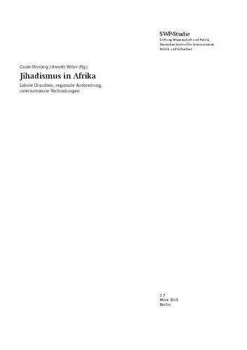 خرید و دانلود نسخه کامل کتاب Jihadismus in Afrika : Lokale Ursachen, regionale Ausbreitung, internationale Verbindungen_68f693aee6eda.jpeg خرید و دانلود نسخه کامل کتاب Jihadismus in Afrika : Lokale Ursachen, regionale Ausbreitung, internationale Verbindungen