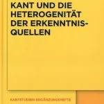 خرید و دانلود نسخه کامل کتاب Kant und die Heterogenität der Erkenntnisquellen