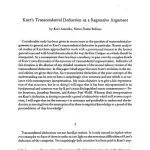 خرید و دانلود نسخه کامل کتاب Kant’s Transcendental Deduction as a Regressive Argument