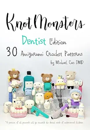 خرید و دانلود نسخه کامل کتاب Knotmonsters: Dentist Edition: 30 Amigurumi Crochet Patterns_6a62ab2456a08.webp خرید و دانلود نسخه کامل کتاب Knotmonsters: Dentist Edition: 30 Amigurumi Crochet Patterns - تصویر 1