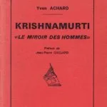 خرید و دانلود نسخه کامل کتاب Krishnamurti, le miroir des hommes