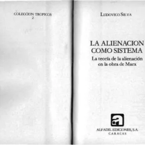 خرید و دانلود نسخه کامل کتاب La alienación como sistema. La teoría de alienación en la obra de Marx