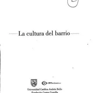 خرید و دانلود نسخه کامل کتاب La cultura del barrio