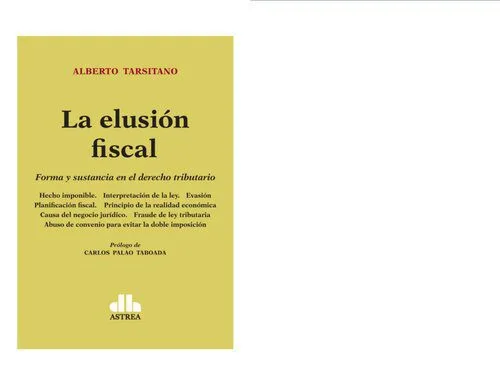 خرید و دانلود نسخه کامل کتاب La elusión fiscal_6917407c15e01.jpeg خرید و دانلود نسخه کامل کتاب La elusión fiscal