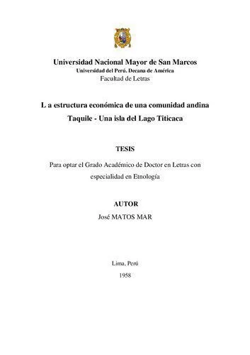 خرید و دانلود نسخه کامل کتاب La estructura económica de una comunidad andina: Taquile – Una isla del Lago Titicaca (Puno, Perú)_6907eceb02a32.jpeg خرید و دانلود نسخه کامل کتاب La estructura económica de una comunidad andina: Taquile – Una isla del Lago Titicaca (Puno, Perú)