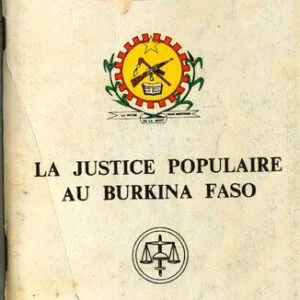 خرید و دانلود نسخه کامل کتاب La justice populaire au Burkina Faso