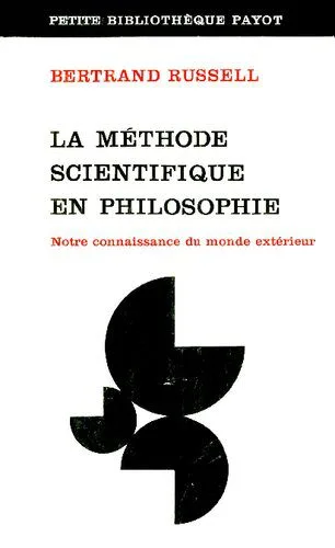 خرید و دانلود نسخه کامل کتاب La méthode scientifique en philosophie et notre connaissance du monde extérieur_68fa393933c4a.jpeg خرید و دانلود نسخه کامل کتاب La méthode scientifique en philosophie et notre connaissance du monde extérieur
