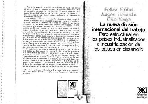 خرید و دانلود نسخه کامل کتاب La nueva division internacional del trabajo. Paro estructural en los paises industrializados e industrializacion de los paises en desarrollo_68e4bf2c3f430.jpeg خرید و دانلود نسخه کامل کتاب La nueva division internacional del trabajo. Paro estructural en los paises industrializados e industrializacion de los paises en desarrollo