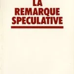 خرید و دانلود نسخه کامل کتاب La Remarque spéculative. Un bon mot de Hegel