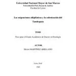 خرید و دانلود نسخه کامل کتاب Las migraciones altiplánicas y la colonización del Tambopata (Madre de Dios)