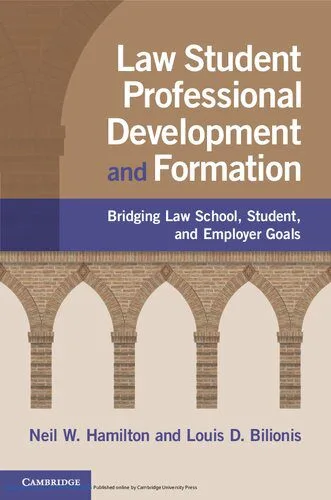 خرید و دانلود نسخه کامل کتاب Law Student Professional Development and Formation: Bridging Law School, Student, and Employer Goals_690920ea1849b.jpeg خرید و دانلود نسخه کامل کتاب Law Student Professional Development and Formation: Bridging Law School, Student, and Employer Goals