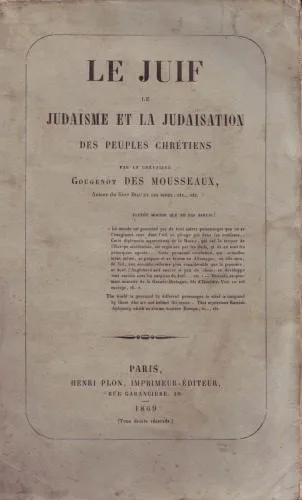 خرید و دانلود نسخه کامل کتاب Le Juif, le judaïsme et la judaïsation des peuples chrétiens_68df58552f410.jpeg خرید و دانلود نسخه کامل کتاب Le Juif, le judaïsme et la judaïsation des peuples chrétiens